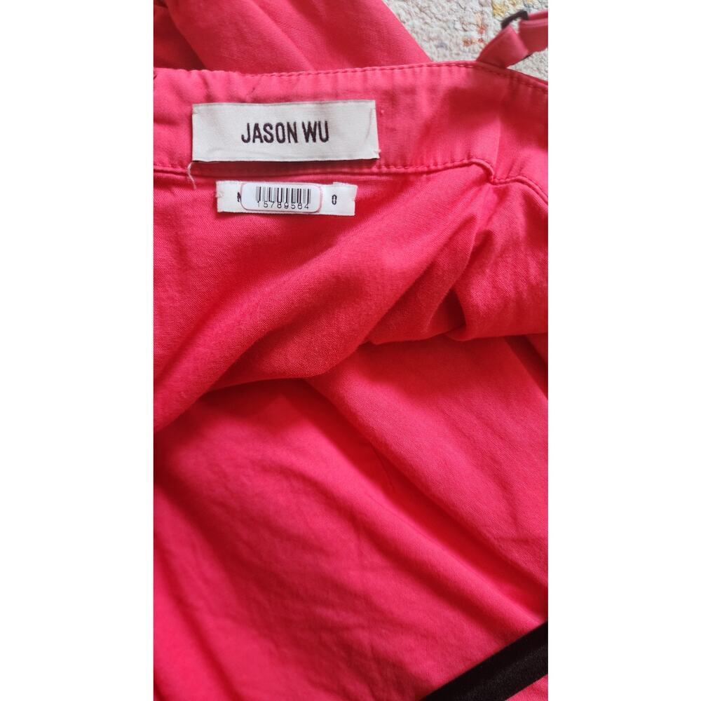 Jason Wu Pink Poplin Bubble Dress Sz 0 - Picture 3 of 7